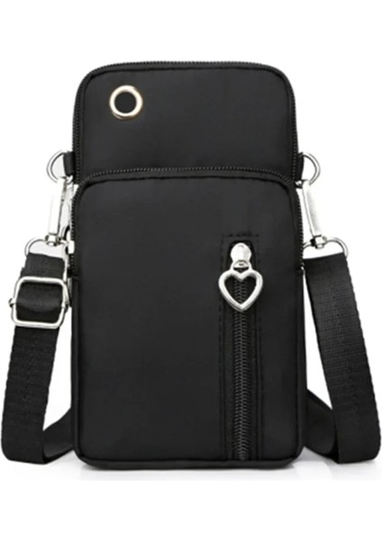 No.6 Tarzı Kadın Yaz Çanta Omuz Askısı Messenger Göğüs Çanta Cüzdan Çok Işlevli Cep Telefonu Çanta Bozuk Para Cüzdanı Kadınlar Için Crossbody Çanta (Yurt Dışından)