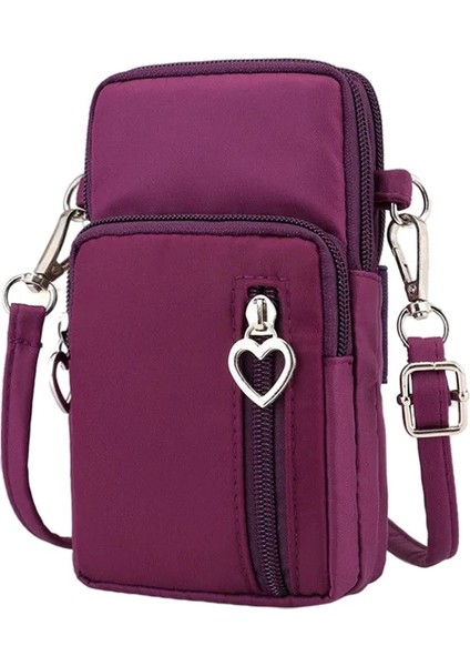 No.6 Tarzı Kadın Yaz Çanta Omuz Askısı Messenger Göğüs Çanta Cüzdan Çok Işlevli Cep Telefonu Çanta Bozuk Para Cüzdanı Kadınlar Için Crossbody Çanta (Yurt Dışından) fırsatları