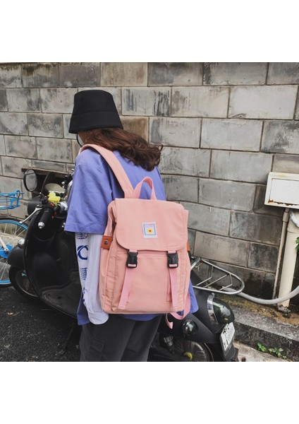 Sarı Stil 27CM14CM38CM Yeni Moda Kadın Sırt Çantası Su Geçirmez Büyük Kapasiteli Naylon Sırt Çantası Sokak Tarzı Sırt Çantası Kadın Kolej Öğrenci Çantası Seyahat Çantası (Yurt Dışından) modelleri