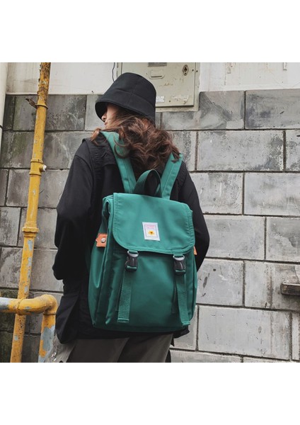 Sarı Stil 27CM14CM38CM Yeni Moda Kadın Sırt Çantası Su Geçirmez Büyük Kapasiteli Naylon Sırt Çantası Sokak Tarzı Sırt Çantası Kadın Kolej Öğrenci Çantası Seyahat Çantası (Yurt Dışından) fırsatları