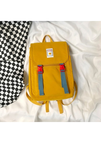 Sarı Stil 27CM14CM38CM Yeni Moda Kadın Sırt Çantası Su Geçirmez Büyük Kapasiteli Naylon Sırt Çantası Sokak Tarzı Sırt Çantası Kadın Kolej Öğrenci Çantası Seyahat Çantası (Yurt Dışından) indirimleri