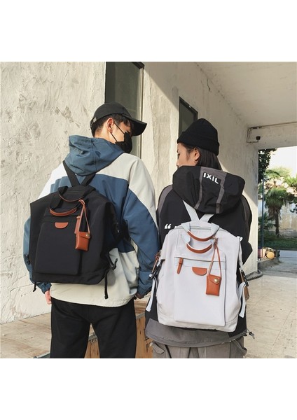 Siyah Stil Moda Kadın Sırt Çantası Sevimli Öğrenciler Scoolbag Büyük Kapasiteli Kadın Genç Kızlar Için Seyahat Okul Çantaları Sırt Çantası Mochilas (Yurt Dışından) fiyatları