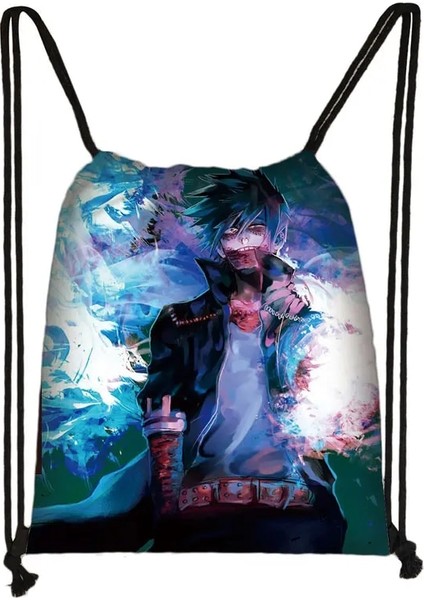 SKDMYHERO30 Stili Japon Animesi Boku No Hero Academia Ipli Çanta My Hero Academia Rahat Sırt Çantası Genç Saklama Çantası Kadın Erkek Seyahat Çantaları (Yurt Dışından)