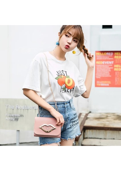 Gri Tarzı Womey Stars Için Moda Büyük Loulder Çanta Deri Değişim Çanta Kadın Crossbody Messenger Zincir Çanta Bayanlar (Yurt Dışından) fırsatları