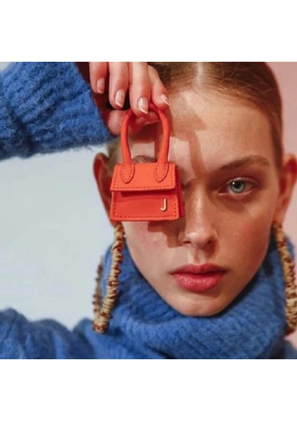 Süet Gül Tarzı Kadın Dekorasyon Çanta Süper Mini Kulak Kız Ins Sıcak Tasarımcı Tote Çanta Süet Moda Crossbody Messenger Çanta Çanta (Yurt Dışından)