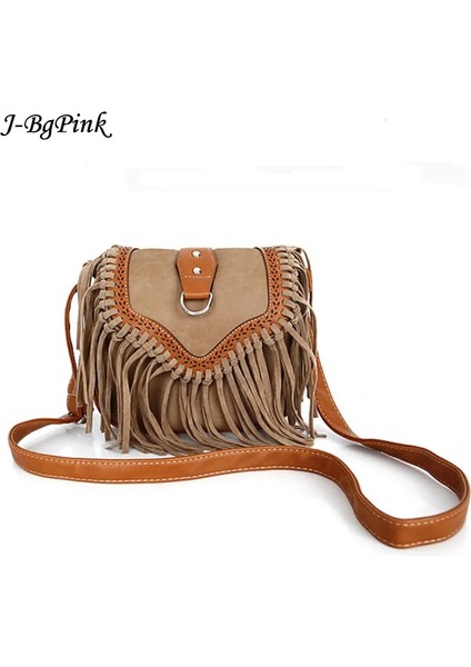 No.5 Tarzı Bohem Çanta Boho Free Spirit Püskül Çapraz Vücut Çanta Retro Hippi Tasarımcı Kadın Çingene Fringe Bohem Omuz Çantası (Yurt Dışından) fiyatları