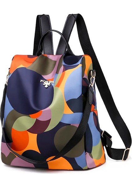 Mor Tarzı Moda Hırsızlık Kadın Sırt Çantaları Ünlü Yüksek Li Su Geçirmez Oxford Kadın Sırt Çantası Bayanlar Büyük Kapasiteli Sırt Çantası (Yurt Dışından) fiyatları