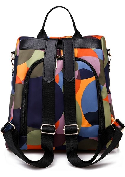 Mor Tarzı Moda Hırsızlık Kadın Sırt Çantaları Ünlü Yüksek Li Su Geçirmez Oxford Kadın Sırt Çantası Bayanlar Büyük Kapasiteli Sırt Çantası (Yurt Dışından) indirimleri