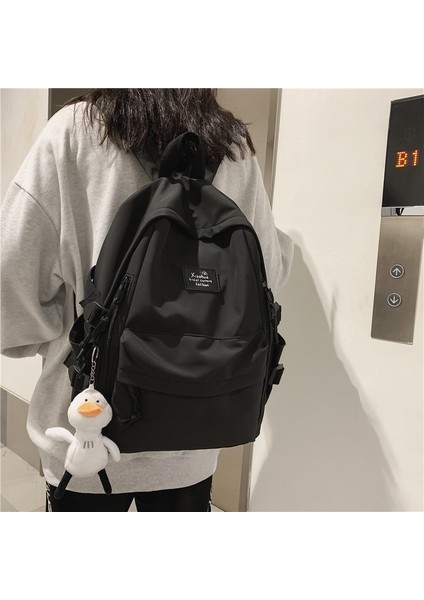 Mavi Stil Yeni Rahat Sırt Çantası Kawaii Kadın Sırt Çantası Naylon Genç Kızlar Için Su Geçirmez Okul Çantaları Omuz Çantaları Mochilas Sırt Çantaları (Yurt Dışından) modelleri