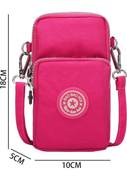 No.10 Tarzı Female Messenger Purse Lady Wallet New Rossbody Bag Woman Small Shoulder Bags Nylon Women Mobile Phone Bags Mini Bolso (Yurt Dışından) indirimleri