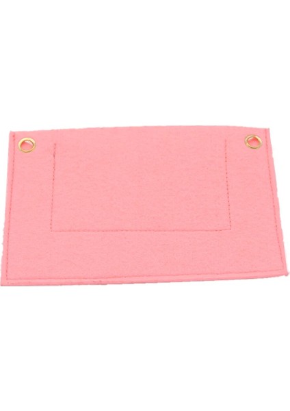 1019PEMBE Stil Zincirli Kirigami Pochette Insert Organizatörü Için Uygun Crossbody Çanta Tasarımcısı Çanta Iç Kozmetik Kirigami Insert Küçük (Yurt Dışından)