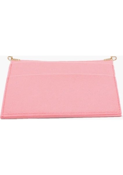 Pembe Tarzı Kirigami Pochette D Yüzükleri ile Ekle Lüks Çanta Kirigami Organizatör Zinciri ile Crossbody Kadın Çanta Mesaj Çantası (Yurt Dışından)