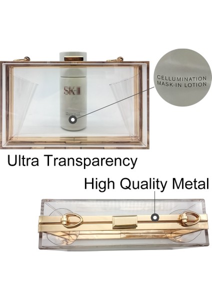Lavanta Tarzı Kadınlar Akrilik Şeffaf Çanta Sevimli Şeffaf Crossbody Çanta Lucite Çantaları Görmek Akşam Debriyaj Etkinlikleri Stadyum Onaylandı (Yurt Dışından) modelleri