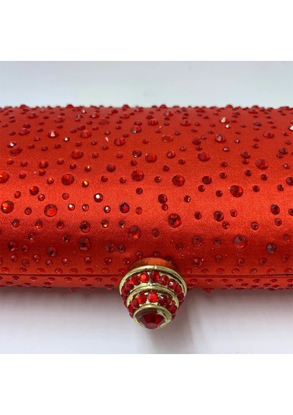 Sarı Stil 19,5X11X5 cm Kraliyet Bülbül Kırmızı Hard Case Kutusu Debriyaj Kristal Akşam Çantaları Bayan Parti Düğün Için Gelin Debriyaj Cüzdan Kristal Manşonlar (Yurt Dışından)