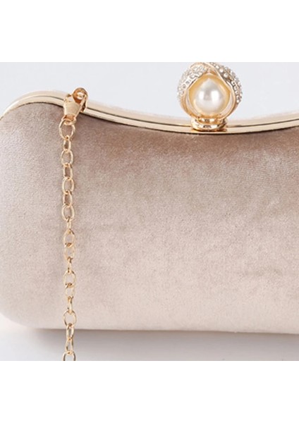 Siyah Stil Kadın Akşam Omuz Çantası Gelin Kadife Debriyaj Parti Balo Düğün Crossbody Çanta Çanta (Yurt Dışından) indirimleri