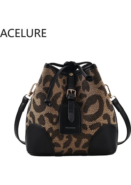 7617 Kahverengi Tarzı Bs Acelure Yüksek Li Leopar Kova Çanta Bayanlar Sonbahar ve Kış Küçük Çanta Yeni Tüm Maç Tasarımcı Crossbody Çanta Kadın Kova (Yurt Dışından) fiyatları