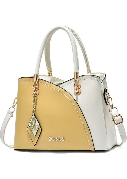 Siyah Stil Moda Tüm Maç Kadın Omuz Çantası Sonbahar Yeni Hit Renk Messenger Çanta Basit Yüksek Li Çanta Kadın (Yurt Dışından) indirimleri