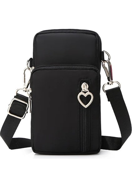 No.1 Tarzı Kadın Cep Telefonu Çantası Sikke Çanta Kadınlar Için Crossbody Çanta Çanta Omuz Askısı Messenger Göğüs Çanta Cüzdan Işlevli Çantalar (Yurt Dışından)
