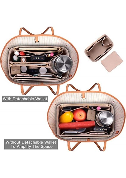Kırmızı Stil 34X17X18CM Yeni Popüler Kadın Makyaj Organizatör Keçe Bez Ekleme Çantası Çok Fonksiyonlu Seyahat Kozmetik Çantası Kız Depolama Tuvalet Astar Çantaları (Yurt Dışından) fırsatları