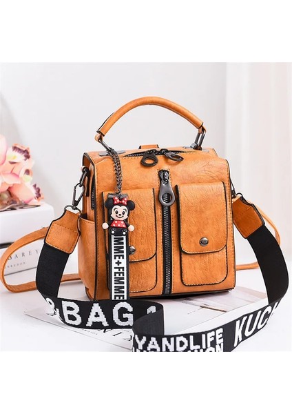 Bej Tarzı Multi-Functional Shoulder Bag Factory New Coming Leather Handbags Made In Tote Cross Fashion Bag (Yurt Dışından)