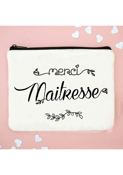 W01358-TBWH-D Stili Fransız Baskı Makyaj Çantaları Kadın Kozmetik Çantası Seyahat Tuvalet Organizatör Kadın Depolama Makyaj Çantaları Kalem Çantası Öğretmen Hediyeleri (Yurt Dışından) indirimleri