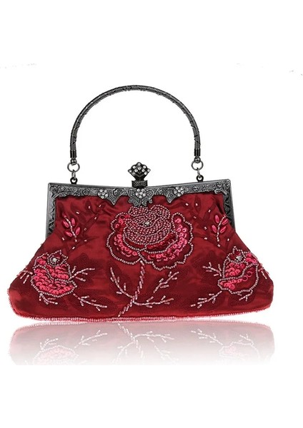 Stili Temizle 2022 Yeni Vintage 7 Renk Zarif Batı Akşam Çanta Taşınabilir Moda Akşam Parti Çanta Metal-Çıtçıt Kadın Çanta WY26 (Yurt Dışından) fiyatları