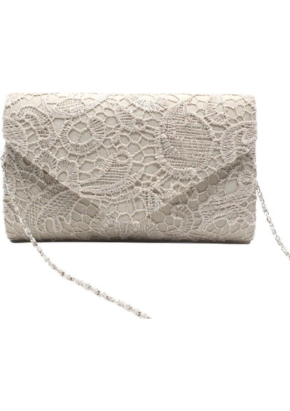 E Stili 2019 Sıcak Stil Moda Kadın Lady Zarif Parti Balo Gelin Düğün Akşam Debriyaj Çanta Çanta Dantel Chaoulder Çanta (Yurt Dışından) modelleri