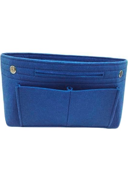 Gök Mavisi Tarzı S Beden 1 Adet Keçe Kumaş Kozmetik Çantası Seyahat Işlevli Çanta Kozmetik Organizatör Çanta Eklemek Çanta Keçe Kumaş Saklama Kılıfı Kılıf (Yurt Dışından) indirimleri