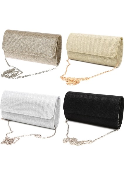 Siyah Stil Thınkthendo Kadın Akşam Omuz Çantası Gelin Debriyaj Parti Balo Düğün Çanta (Yurt Dışından) fiyatları