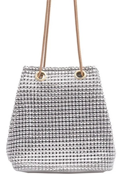 Şerit Tarzı Debriyaj Elmas Çanta Yapay Elmas Zincir Omuz Çantaları Lüks Bayan Çanta Çantalar Akşampartidüğün Şerit Kese Doğum Günü Hediyesi (Yurt Dışından)