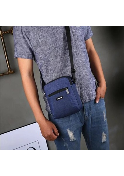 Mavi-2 Tarzı Kadın Çanta Çanta Crossbody Kanvas Çanta Woma Için Big Bag Kanvas Omuz Tote Bayan Çanta Bayan Tasarımcı Postacı Çantaları (Yurt Dışından)