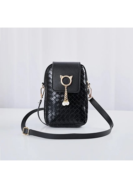 Yeşil Stil Halka Yaz Mini Çapraz Vücut Cep Telefonu Omuz Çantası Dokuma Inci Püskül Kapak Tarzı Kadın Çanta Omuz Çapraz Çanta (Yurt Dışından) modelleri