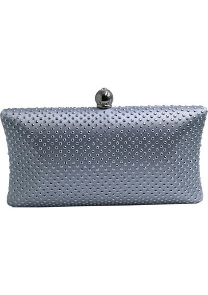 Gümüş Tarzı Kadın Balo Parti Düğün Için Yapay Elmas Kristal ile Zarif Kadın Akşam Çanta ve Kavramalar (Yurt Dışından)