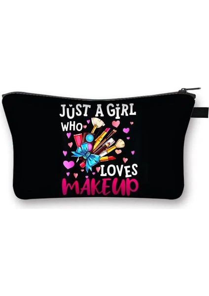 SHZBHZNV08CW Stili Gül Leopar Dudaklar Kozmetik Durumda Kadın Moda Makyaj Çantası Bayanlar Tuvalet Çantası Ruj Organizatör Fermuar Kılıfı Kadın Makyaj Çantaları (Yurt Dışından)
