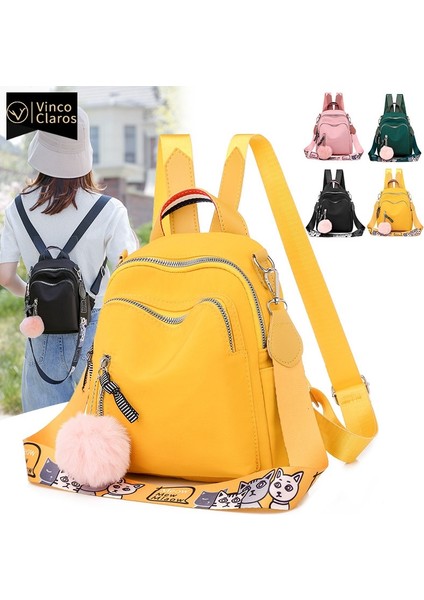 Sarı Stil Küçük Kadın Sırt Çantası Mini Sırt Çantası Kore Moda Bookbag Genç Kız Için Yüksek Li Seyahat Oxford Sırt Paketi Mochila Feminina (Yurt Dışından) fiyatları
