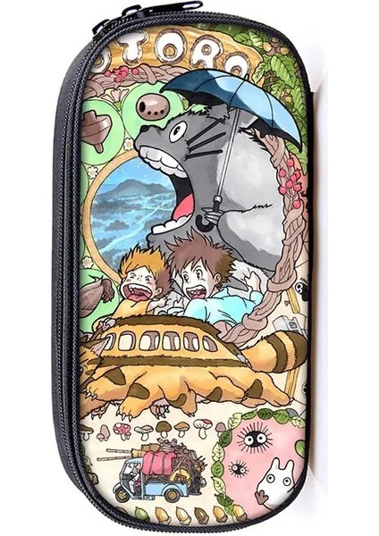 QBBLONGMAOO03 Stili Karikatür Totoro Uzakta Kozmetik Çantası Sevimli Kalem Çantası Erkek Kız Kalem Kutusu Çocuklar Kalem Kutusu Çocuk Kırtasiye Çantaları (Yurt Dışından)