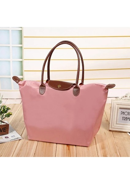 Mavi Stil L Beden 2021 Kadın Tote Omuz Çantası Moda Anne Alışveriş Çantası Çanta Oxford Kumaş Plaj Kadınlar Için Katlanır Saklama Torbaları (Yurt Dışından) modelleri