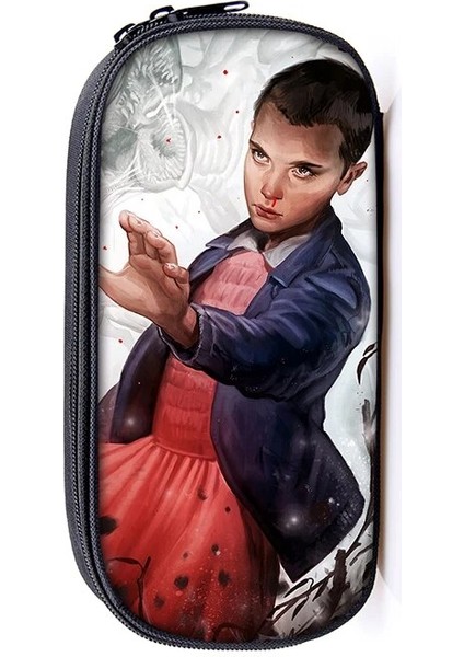 DQBBYABANCIBU09 Stili Stranger Things Kozmetik Çantası Kalem Çantaları Erkek Kız Okul Çantası Çocuk Kırtasiye Çantası Kadın Makyaj Çantası Çocuklar Kalem Kutusu (Yurt Dışından) fırsatları