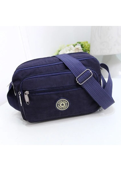 Color4 Stili 25CM 16CM 4cm Multi Layer Messenger Bag Wome New Korean Canvas Bag Middle Aged Woman Crossbody Mother Bag Nylon Oxford Shoudler Bag (Yurt Dışından)