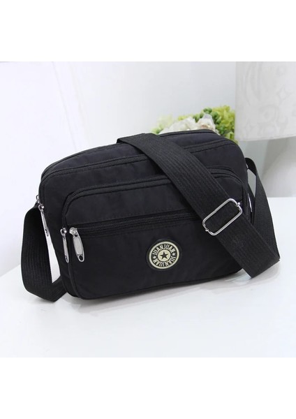 Color4 Stili 25CM 16CM 4cm Multi Layer Messenger Bag Wome New Korean Canvas Bag Middle Aged Woman Crossbody Mother Bag Nylon Oxford Shoudler Bag (Yurt Dışından)