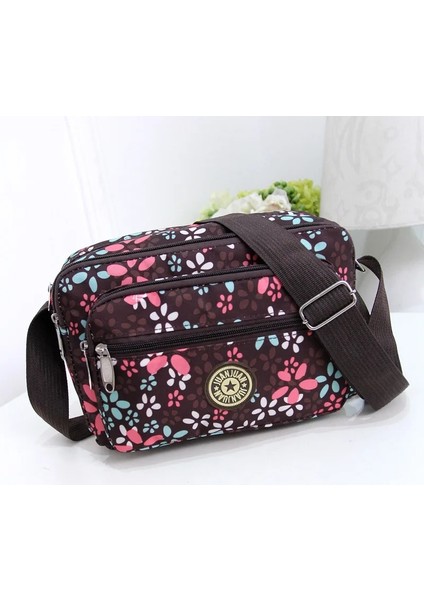 Color4 Stili 25CM 16CM 4cm Multi Layer Messenger Bag Wome New Korean Canvas Bag Middle Aged Woman Crossbody Mother Bag Nylon Oxford Shoudler Bag (Yurt Dışından)