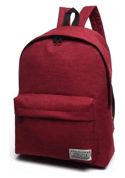Kırmızı Stil 30X40X16CM Dıda Bear Tuval Erkek Kadın Sırt Çantaları Genç Erkek Kız Seyahat Için Büyük Okul Çantaları Laptop Sırt Çantası Mochila Sırt Çantası Gri (Yurt Dışından)
