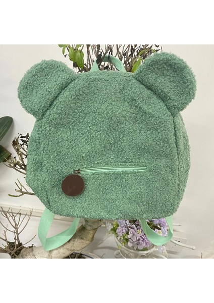 Yeşil Stil Metninizi Özelleştirin Kişiselleştirilmiş Nakış Toddler Sırt Çantası Hafif Peluş Ayı Okul Öncesi Çanta Çocuklar Erkek Kız Bayanlar Için Özel Ad Sırt Çantası (Yurt Dışından)