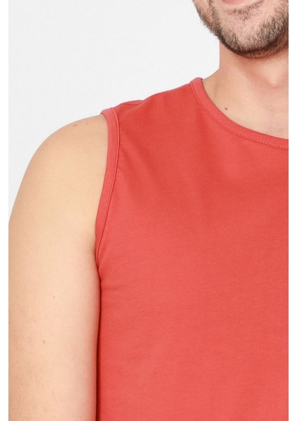 O-Yaka Kolsuz T-shirt Cuerposino - Turuncu indirimleri