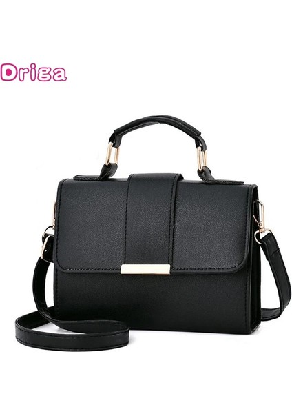 Gri Stil 20X6X15 cm Driga Ummer Moda Kadın Çanta Deri Çanta Pu Omuz Çantası Kadınlar Için Küçük Flap Crossbody Çanta Messenger Çanta (Yurt Dışından) fiyatları