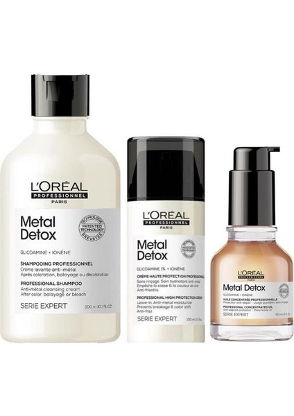 Loreal Professionnel Serie Expert Metal Detox Saç Bakım Seti