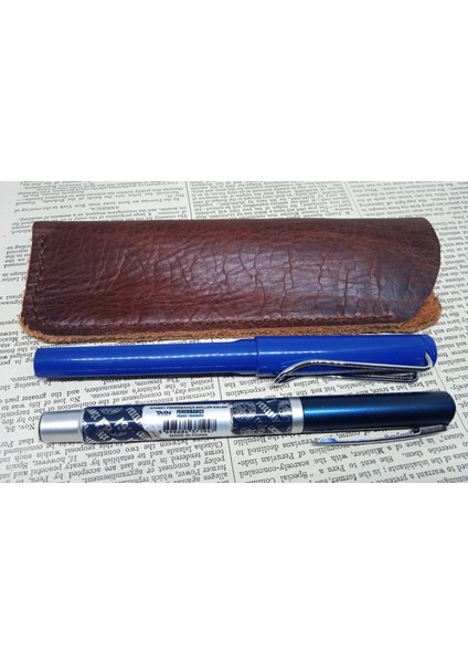 Gerçek Deri El Emeği Özel Kalemleriniz Için Kalemlik ( 2*3 Kalem Için ) 5,5CM17 cm 18M7 fiyatları