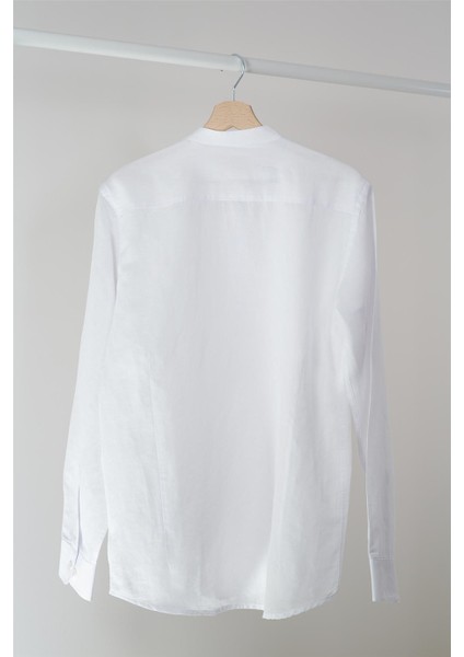Slim Fit Gömlek Neo-Tranquil - Beyaz fiyatları