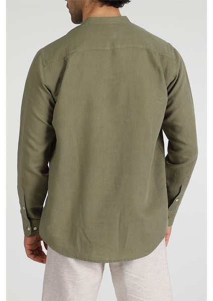 Relaxed Fit Gömlek Neo-Tranquil - Haki fırsatları