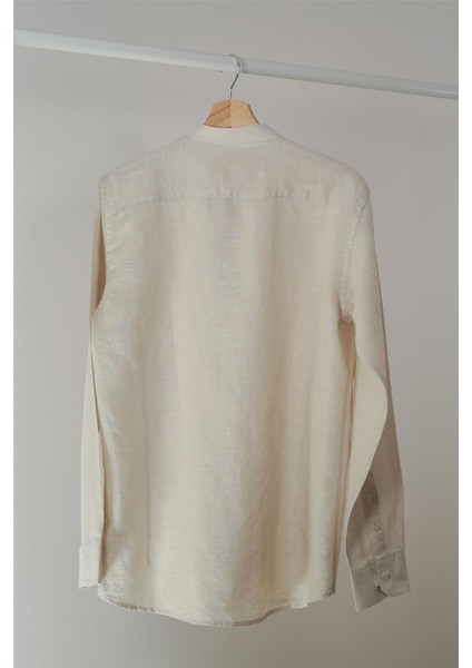 Slim Fit Gömlek Neo-Tranquil - Bej fiyatları